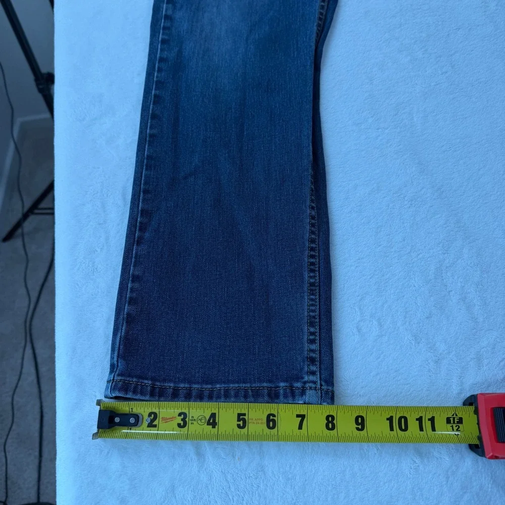 Levi's 514 Straight Fit Jeans Mens W36 L30 Blue Good Condition Denim 00514-0402
